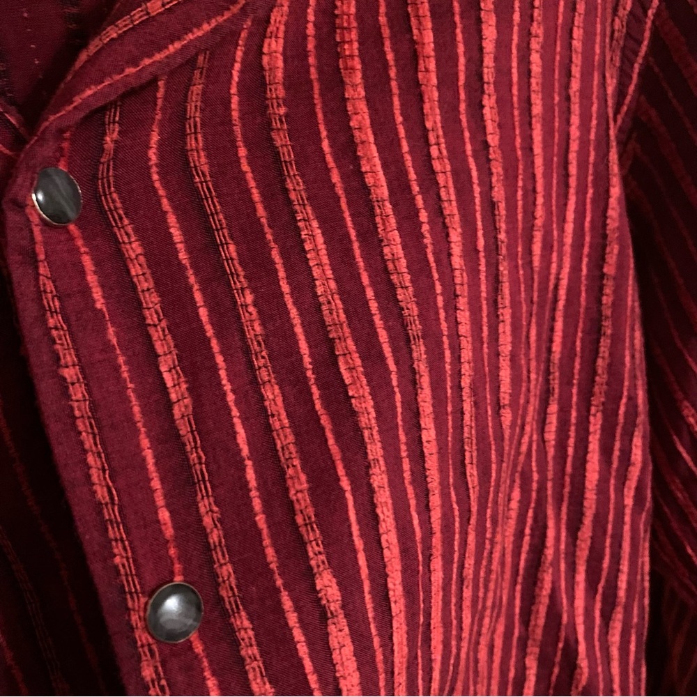 Georg Roth Red Button Down Shirt - Picture 4 of 6